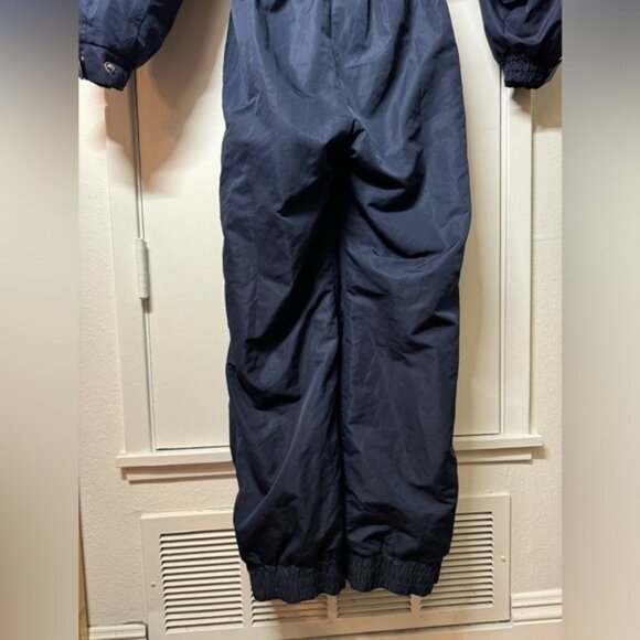 Metropolis by Couloir Navy Blue Hooded Embroidered Ski Snow Winter Suit Size 8 - Picture 14 of 16